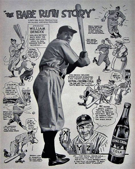 1948 the babe ruth story vintage movie poster print royal etsy babe ruth baseball movies