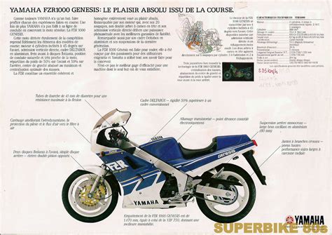 Superbike 80s Le Site Des Motos Des Années 80 90 Yamaha Fzr 1000