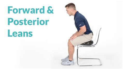 Forward And Posterior Leans Balance Exercise For Seniors And Beginners