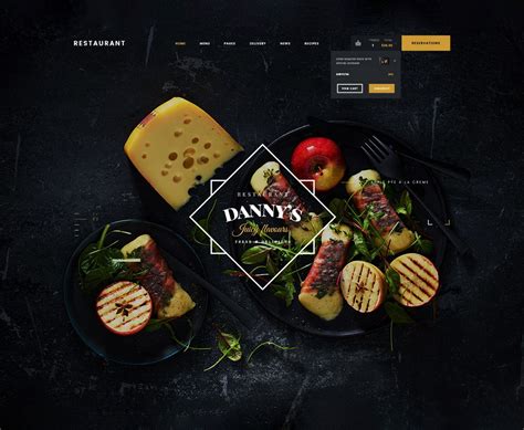 2019 S Best Selling Restaurant Wordpress Theme Danny’s