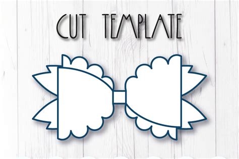 Bow template svg bundle for cricut bow template svg set bow template svg leather bow hair bow template pdf dxf png bow cut file faux leather. Hair bow template SVG, DXF, PDF with DIY tutorial By ...