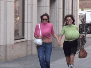 Nadine Jansen And Milena Velba Running While Braless Porn Pic My Xxx Hot Girl