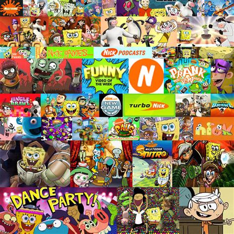 Old Nickelodeon Collage By Happaxgamma On Deviantart