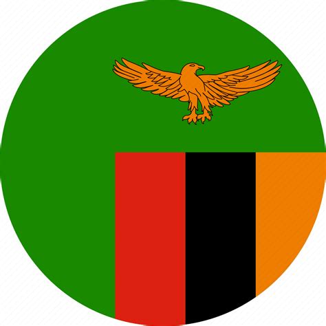 Zambia Flag Icon Download On Iconfinder On Iconfinder