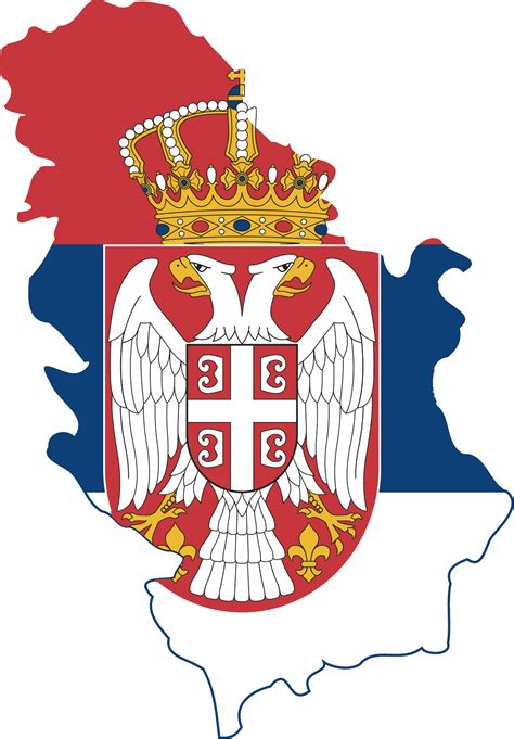 National Flag Of Serbia Symbol Hunt
