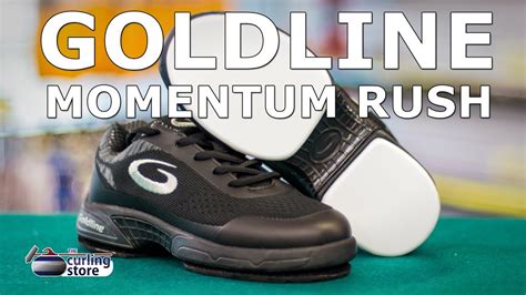 Goldline Momentum Rush Curling Shoes The Curling Store Youtube