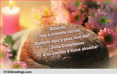 The candle may not last forever, but the jar (and sentiment) will. B'day Wish For Grandma In Spanish! Free Grandparents ...