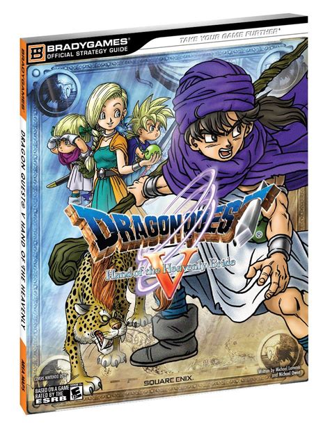 An Image Of Dragon Quest V On The Cover Of A Video Game With Other Characters In