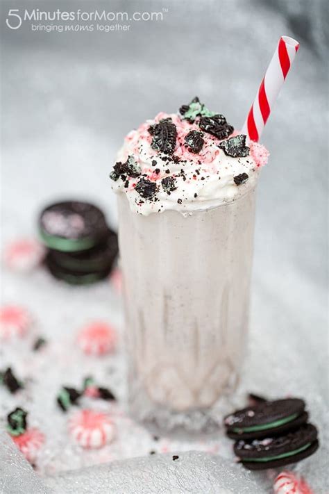 Peppermint Cookies And Cream Milkshake Recipe