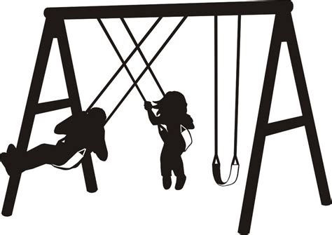 Swingset Clipart Black And White 10 Free Cliparts Download Images On