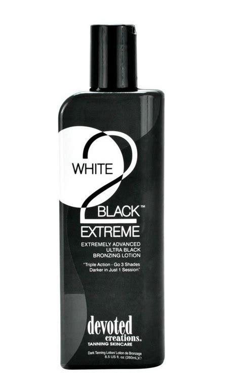 Devoted Creations White 2 Black Extreme Black Dha Bronzer