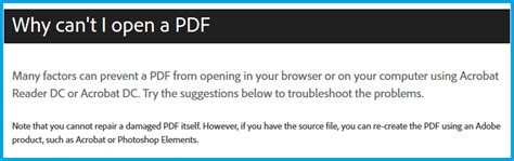 How To Fix Cant Open Pdf Files Error In Windows 10 Techmaina