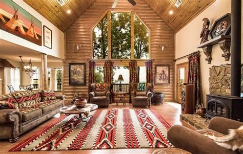 22 Luxurious Log Cabin Interiors You Have To See Log Cabin Hub