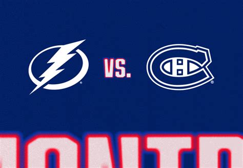 Canadiens De Montréal Vs Tampa Bay Lightning 4 Avril 2024 Centre