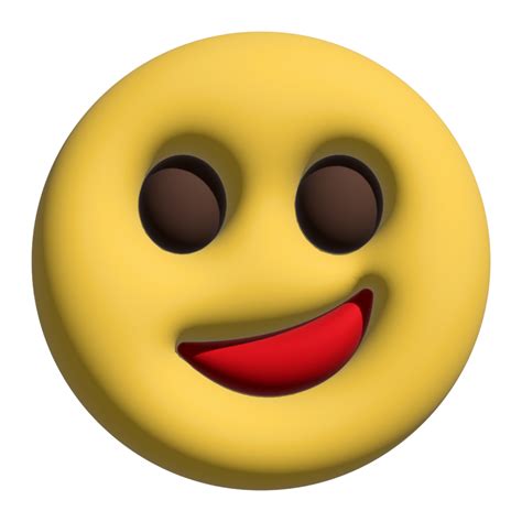 Emoticon Emoji 3d Smirk 25945176 Png