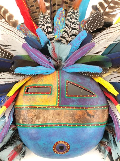 Lot Douglas E Fountain Native American Shaman Mask