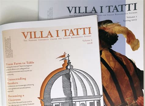 Newsletter I Tatti The Harvard University Center For Italian