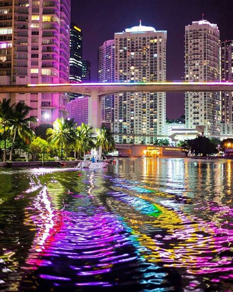 Beautiful View Of Brickell Miami Miami Nightlife Miami City Brickell
