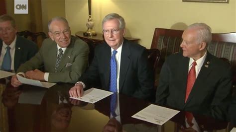 video senate republican leaders awkward silence over roy moore allegations the randy report