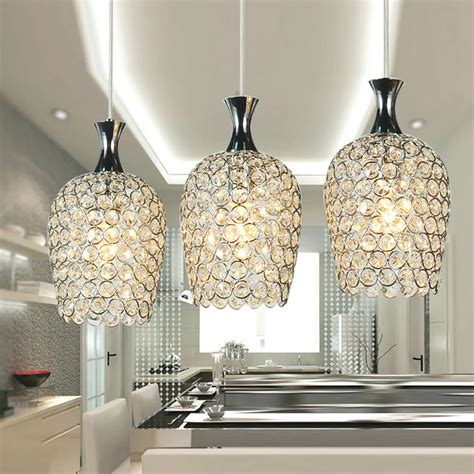 crystal pendant lighting for kitchen dream home