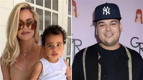 Khloe Kardashian S Son Tatum Looks ‘so Much Like Rob In New Photos Life And Style
