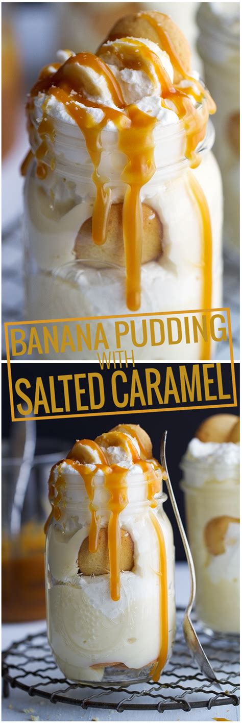 Create an adorable easter egg hunt scene with this layered pudding dessert. Banana Pudding with Salted Caramel Sauce Recipe | Little ...