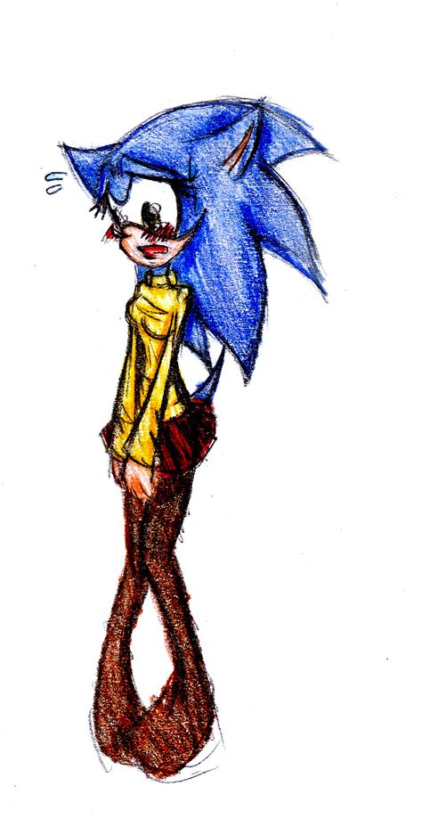 Female Sonic 2 By Messedupessy On Deviantart