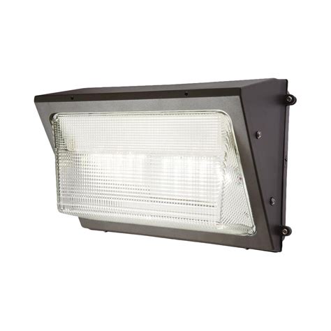 Halo Bronze Outdoor Integrated Led Wall Pack And Area Security Light