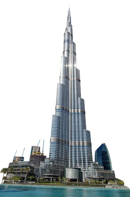 Download Burj Khalifa Dubai Skyscraper Royalty Free Stock