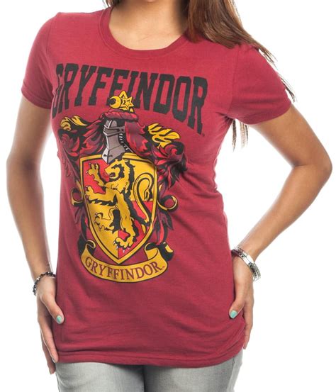 Harry Potter Gryffindor Juniors Red T Shirt