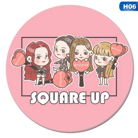 New Fashion K Pop Blackpink Album Brooch Pin Badge Accessories For Clothes Hat Backpack