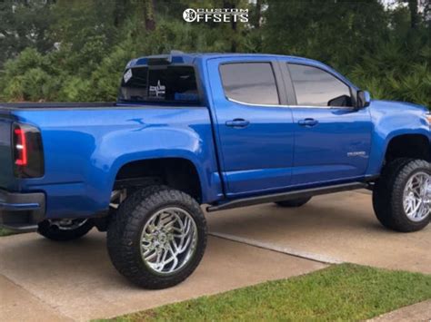 2020 Chevrolet Colorado With 20x12 55 Hostile Jigsaw And 33125r20