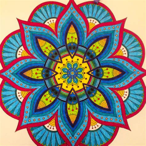 Resultado De Imagem Para Mandalas Coloridas Mandala Art Mandala
