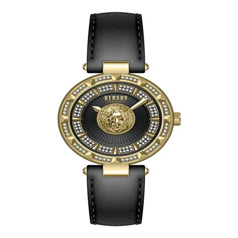 reloj versus versace sertie crystal watch vspq15721 para mujer en oro real plaza