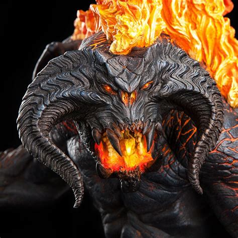 Weta Lotr Hobbit Balrog Demon Of Shadow And Flame Statue Figure Ebay