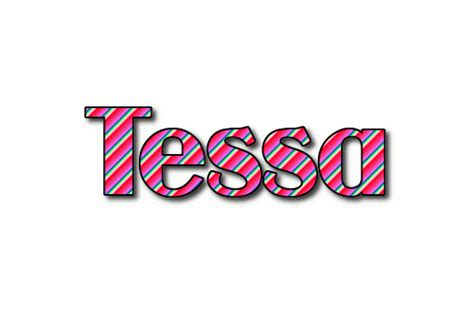 Tessa Logo Free Name Design Tool From Flaming Text