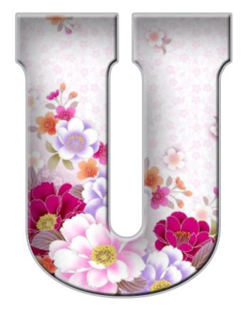 Sometimes y can be used as a vowel. U.. ‿ | Alphabet and numbers, Floral design, Floral