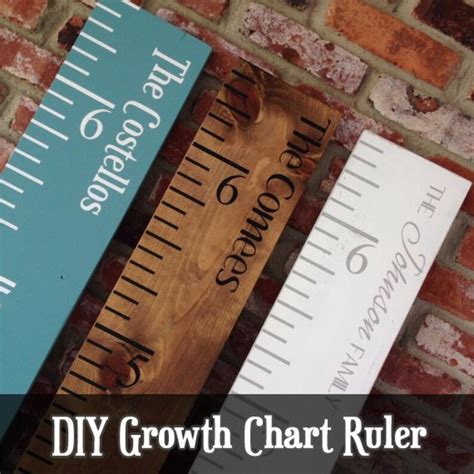 Growth Chart Ruler Stencil File SVG PDF Cut File Etsy