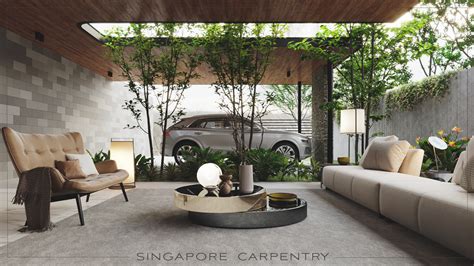 6 Stylish And Modern Landed Property Home Design Ideas Carpentry Singapore