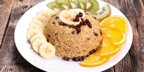 Recette Bowl cake aux flocons davoine banane et chocolat facile