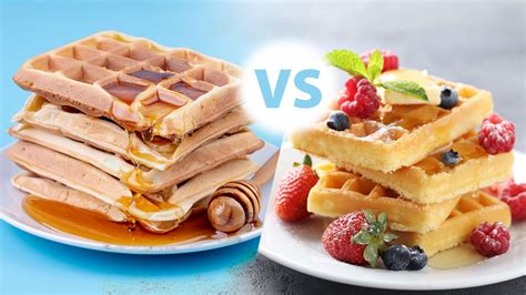 Estas son las principales diferencias entre los gofres y los waffles Gastrolab España