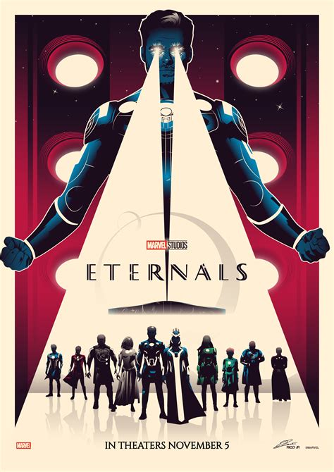 Marvel Studios Eternals Poster Art Posterspy