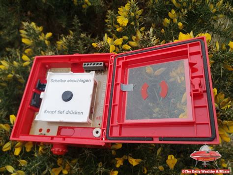 Siemens Manual Trigger Fire Alarm Box Brandmelder Electronic Etsy