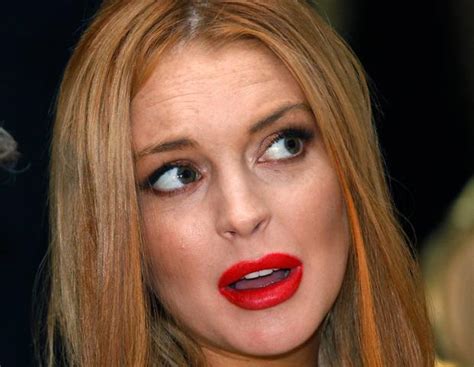lindsay lohan arrested for leaving accident after allegedly clipping a pedestrian