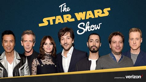 The Cast Of Rogue One Visits The Star Wars Show And More The Star