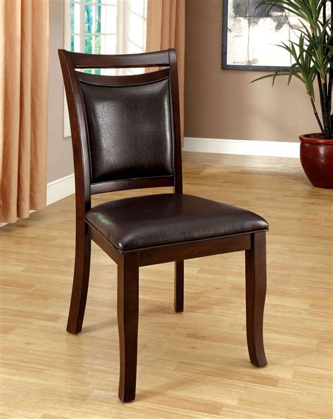 Woodside Dark Cherry Side Chair Set Of 2 From Furniture Of America