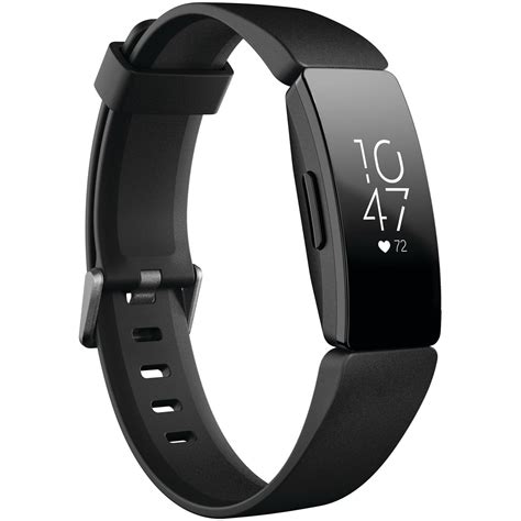 Fitbit Inspire Hr Fitness Tracker Black Fb413bkbk Bandh Photo