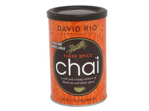 David Rio Tiger Spice Chai 398g Dose Espressoalarm