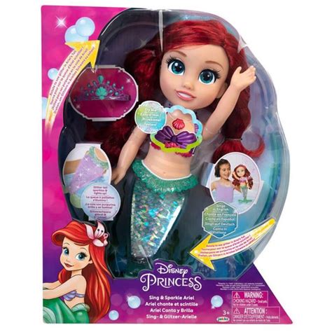 Disney Princesas La Sirenita Ariel Canta Y Brilla 35 Cm Disney