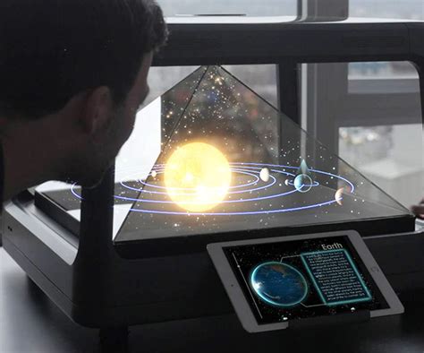 Interactive Tabletop Holographic Display